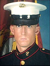 Marine Lance Corporal Abraham Simpson