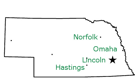 Nebraska Assembly locations