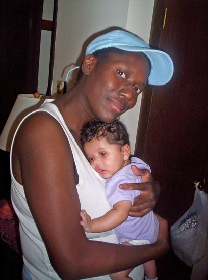 Eulaha and baby 2008